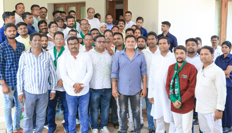 Former Air India pilot Captain Manmath Rautharai joined the race